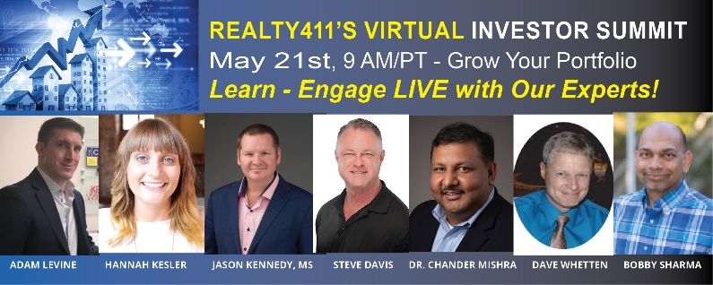Our NEW VIRTUAL Investing Summit on MAY 21st, begins at 9 AM PT. Event guests can engage with all of our speakers and ask questions in real time. You simply can't afford to miss this online event.